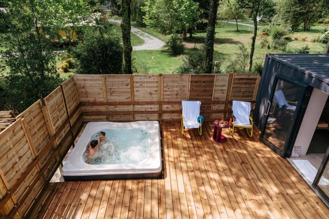 Caro  Maeva Respire Cottage De Broceliande מראה חיצוני תמונה