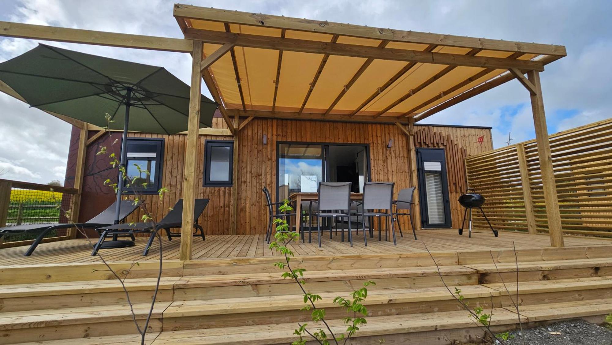 Caro  Maeva Respire Cottage De Broceliande מראה חיצוני תמונה