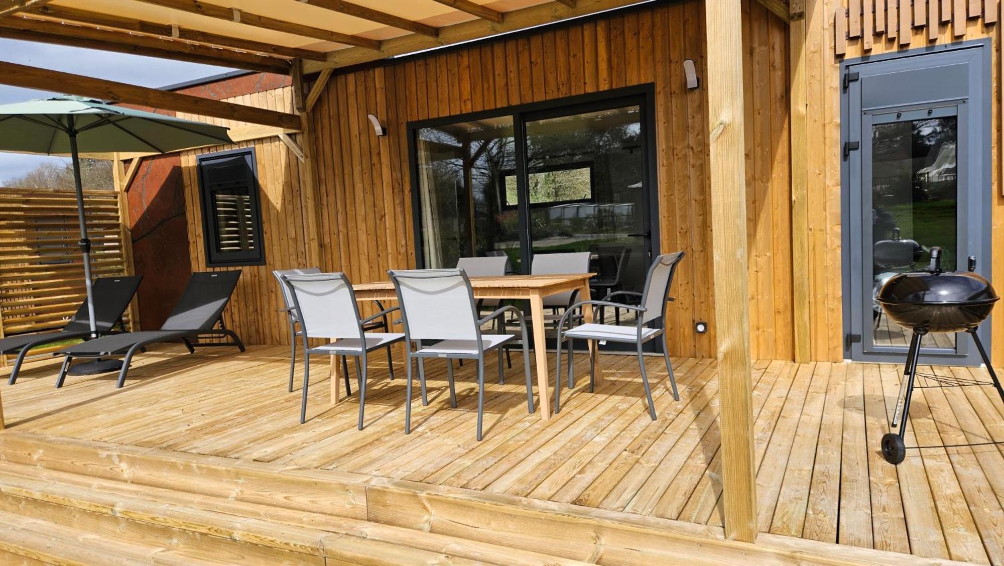 Caro  Maeva Respire Cottage De Broceliande מראה חיצוני תמונה