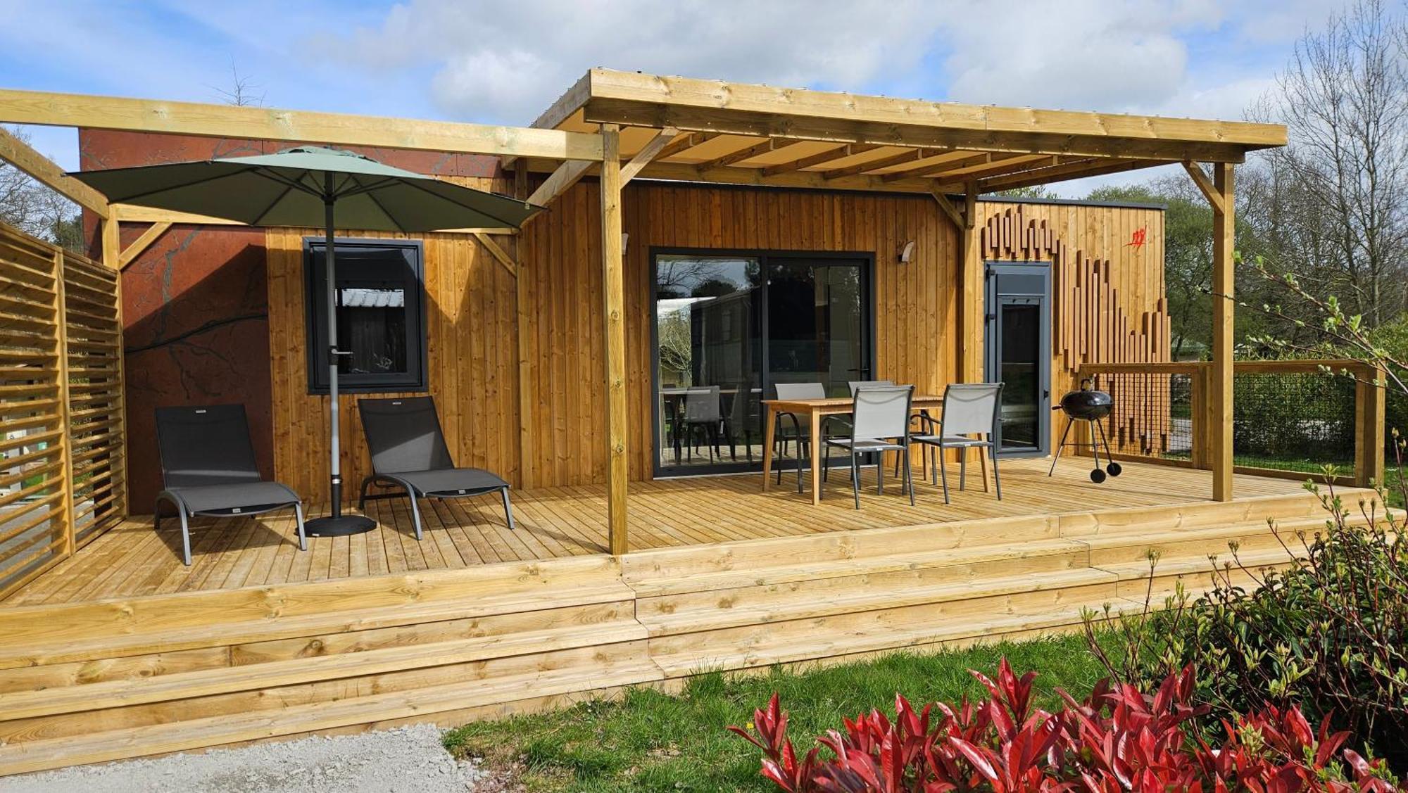 Caro  Maeva Respire Cottage De Broceliande מראה חיצוני תמונה