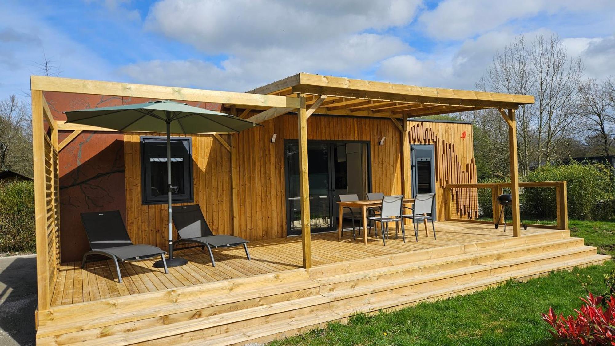 Caro  Maeva Respire Cottage De Broceliande מראה חיצוני תמונה